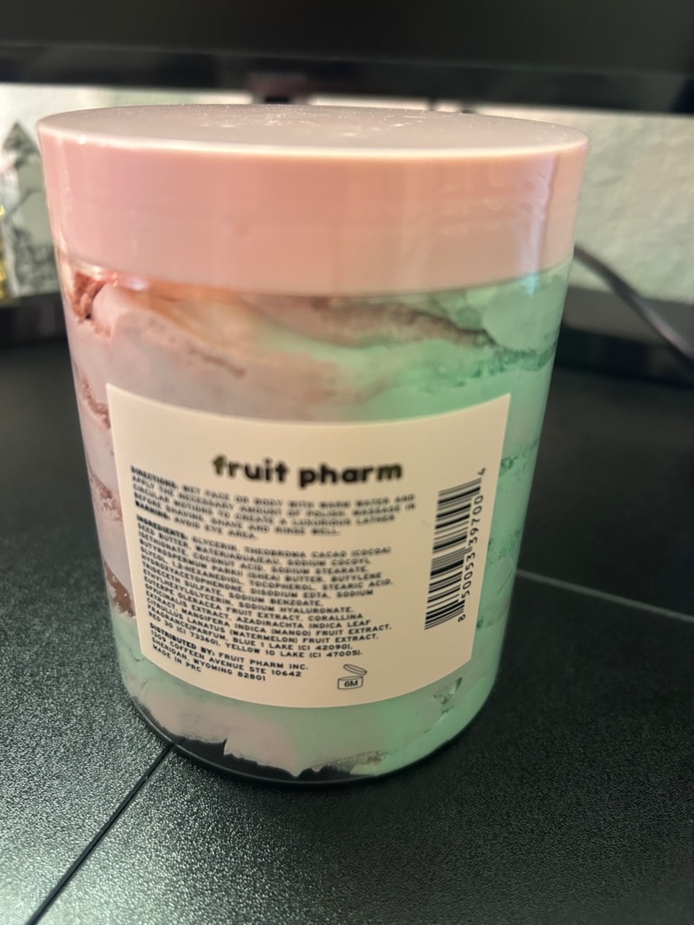 Watermelon Sugar Smoothing Shave Butter - Pink & Mint - Picture 3 of 3